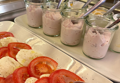 caprese detail.